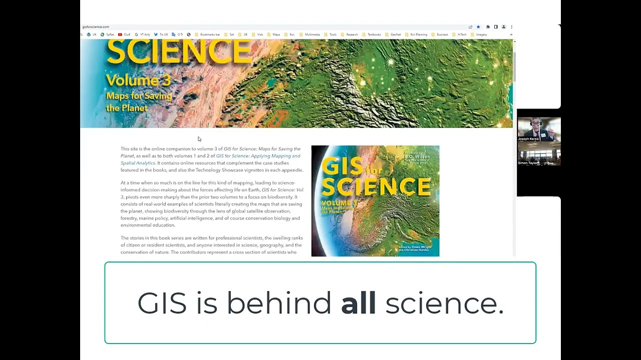 Why and how to use GIS in science education