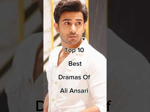 Top 10 Best Dramas Of Ali Ansari π± #viralshort #pakistanidarama #iamhaniaawan #aliansari