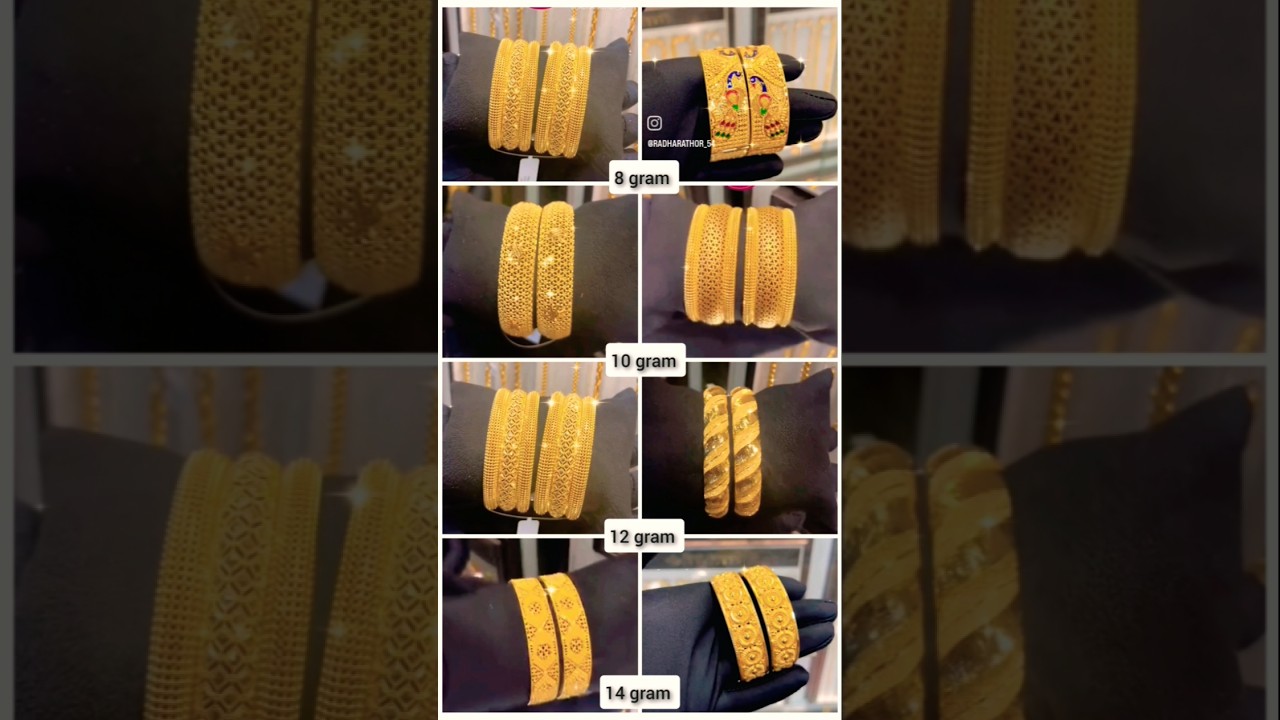 2025 Gold Bangle Designs & Prices ✨