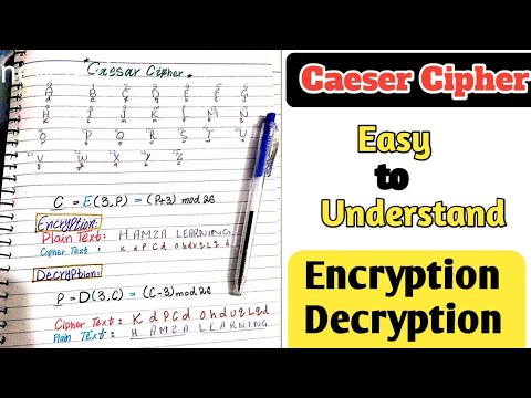 Caesar Cipher Encryption and Decryption in Hindi | Information Security