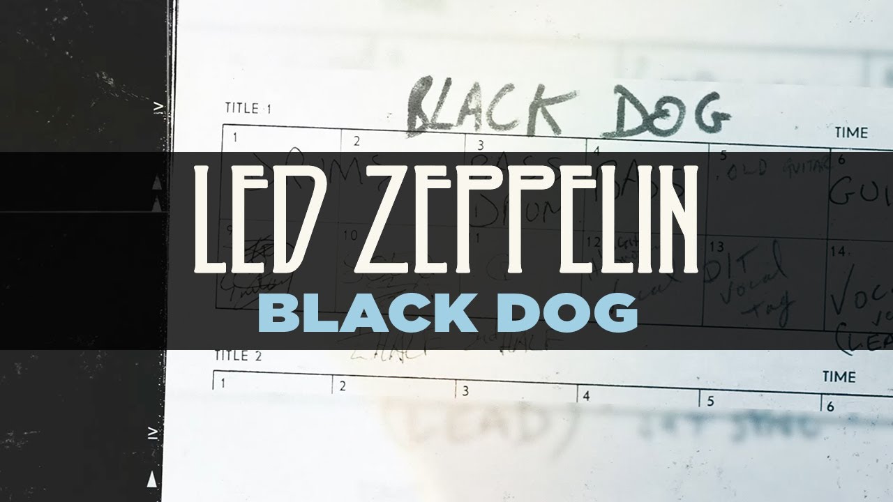 Led Zeppelin - Black Dog (Official Audio) 🎶