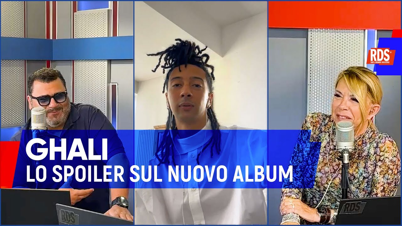 Ghali svela in diretta il nuovo videoclip di 'Paprika' e dettagli sul suo album 🎶