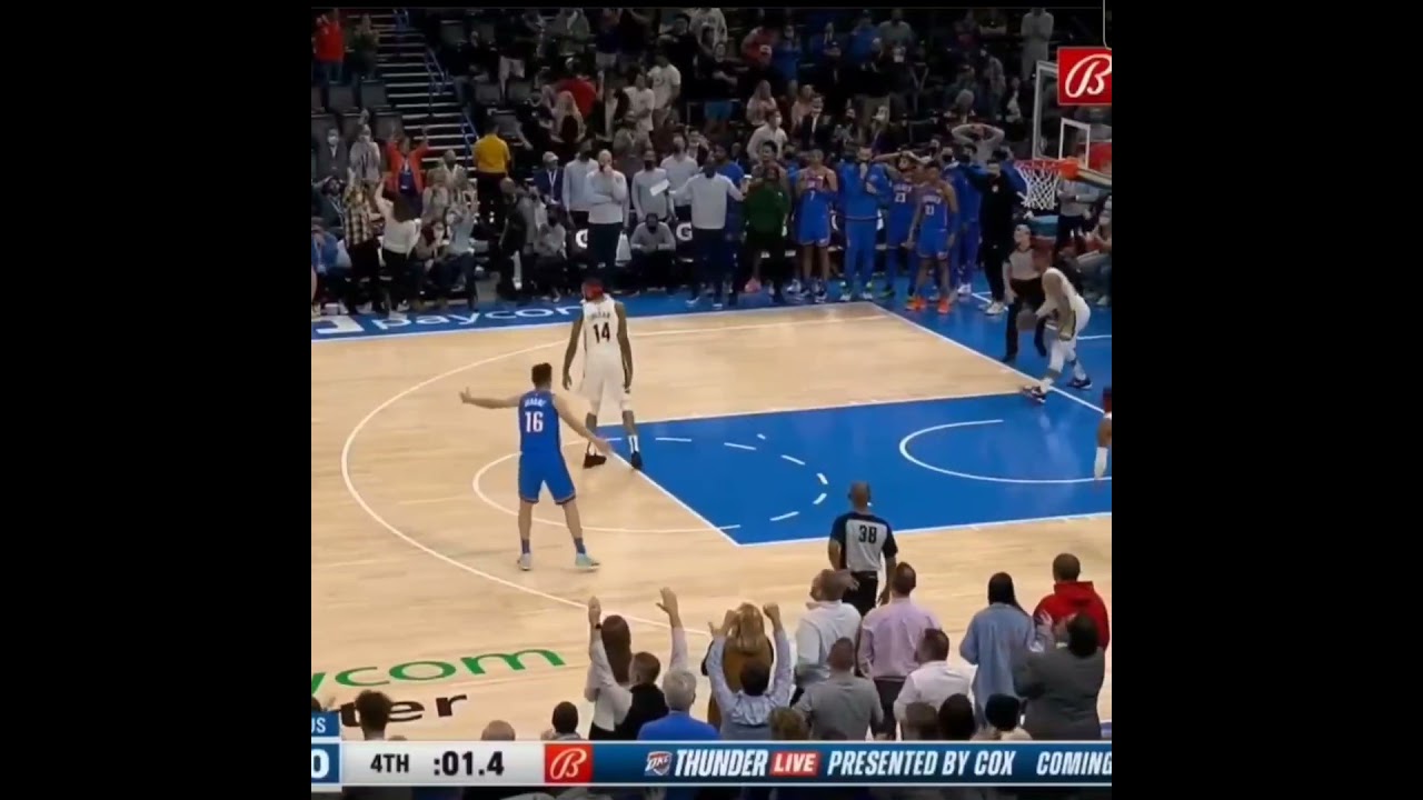 Pelicans' Incredible Buzzer-Beater Wins Game Against Thunder π