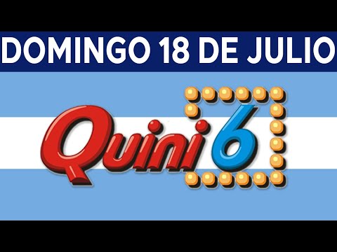 Resultados del sorteo quini 6 del Domingo 18 de Julio del 2021