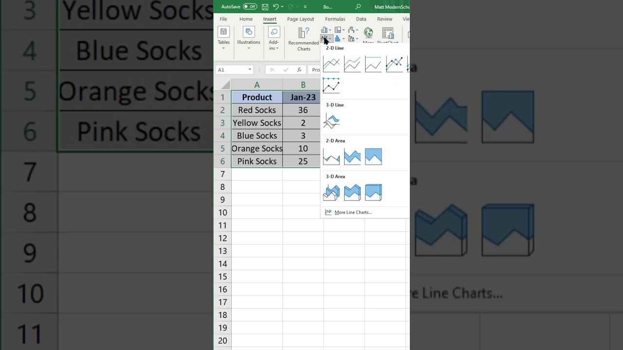 Quick & Easy Guide to Creating Line Graphs in Excel 📊