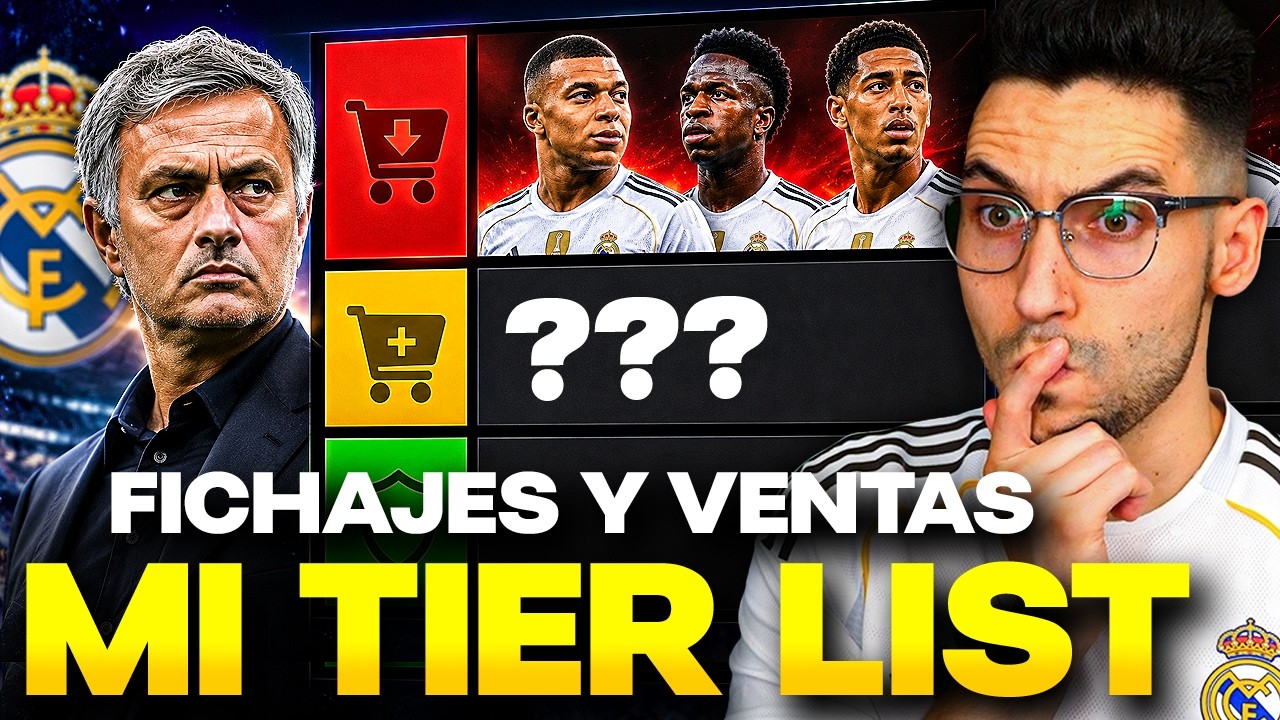 Tier List del Real Madrid 26/27 ⚽