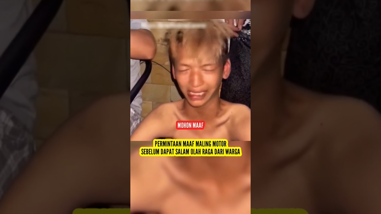 Apes! Maling Motor Diminta Warga Kata Kata Hari Ini