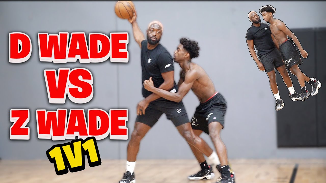 Dwyane Wade vs Zaire Wade 🔥 1v1 Challenge
