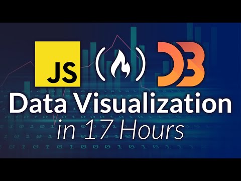 Data Visualization with D3, JavaScript, React - Full Course