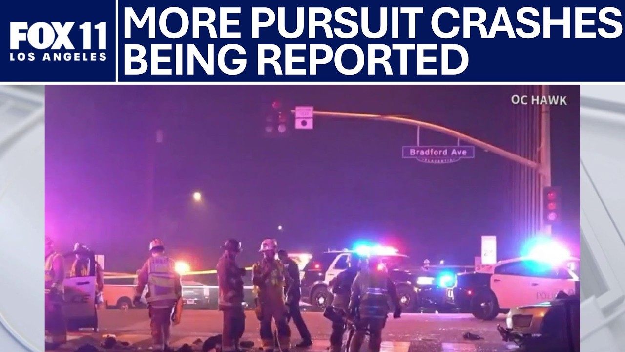 Police Chase Crashes Raise Safety Concerns π