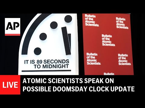 Live: Atomic Scientists Discuss Doomsday Clock Update ⏳