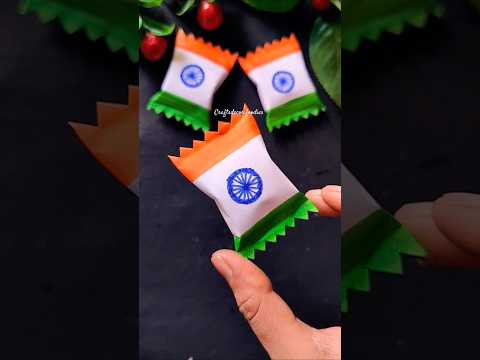 Happy Republic Day 🇮🇳 ~ 26 January ~ Tricolour Candy #shorts #trending #shortvideo