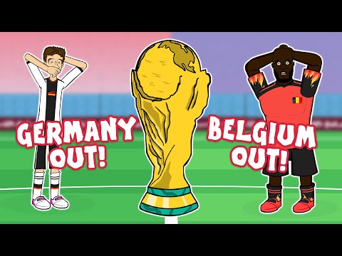 Germany OUT! Belgium OUT! (World Cup 2022 Parody Cartoon Japan Spain)