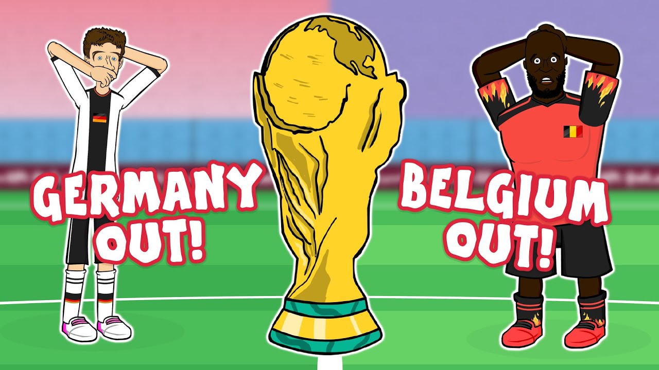 Epic World Cup 2022 Upsets! Germany & Belgium Eliminated | Hilarious Parody Cartoon ⚽️