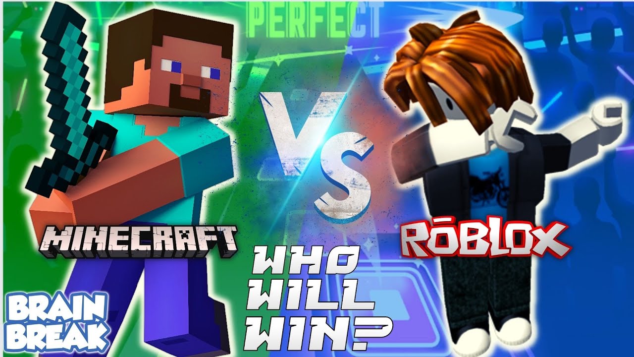 Minecraft vs Roblox Jump Battle 🕹️