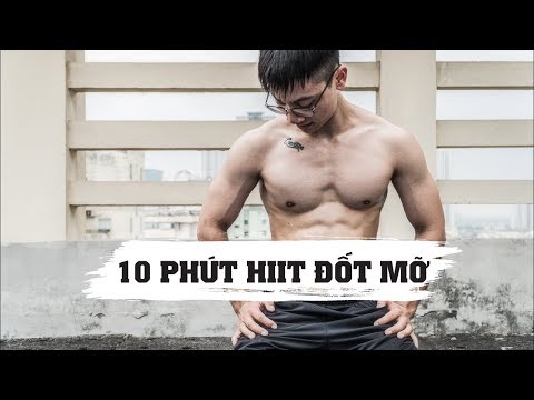10 phút tập HIIT tại nhà | Đốt mỡ toàn thân, giảm cân cuối tuần | SHINPHAMM
