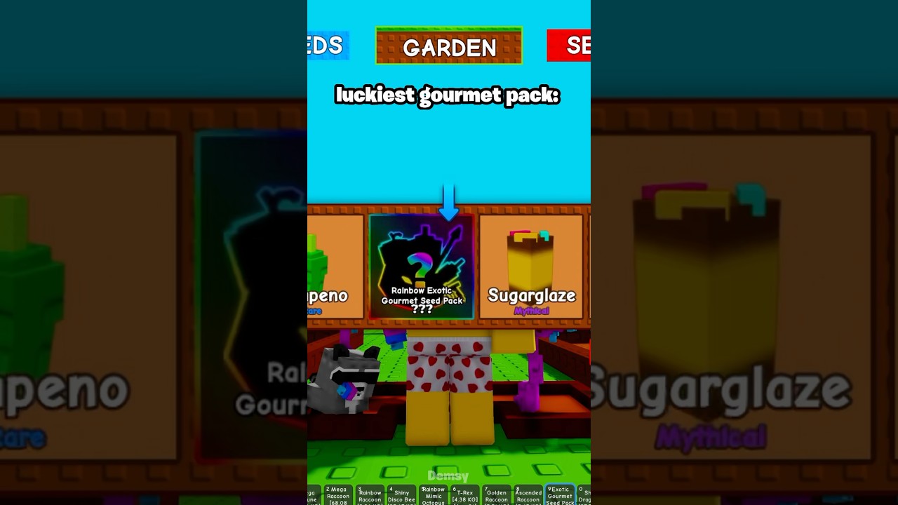 Grow A Garden's Lucky Exotic Seed Pack 🍀