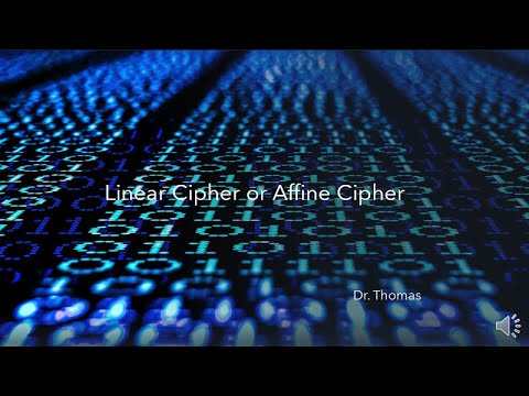 Coding Ciphers- Linear Cypher or Affine Cypher-Cryptography 6