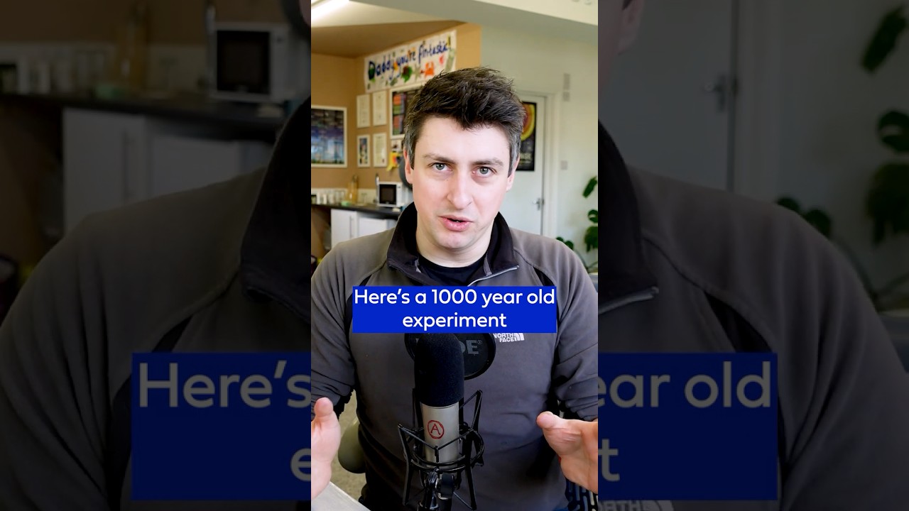 A 1000-Year-Old Experiment 🧪