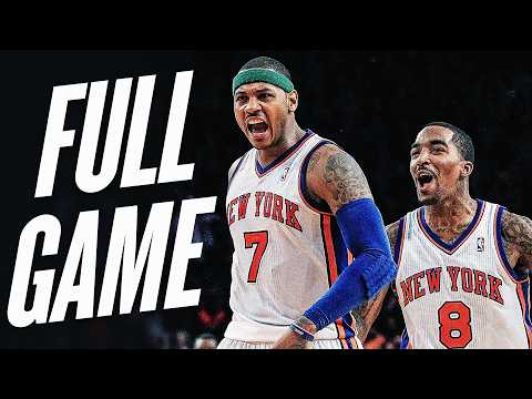 Melo's ICONIC Easter Sunday OT Performance vs Bulls at MSG| April 8, 2012