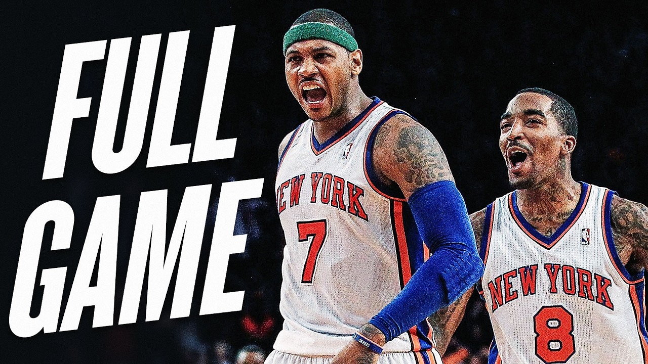 Carmelo Anthony's Legendary Easter Sunday OT Performace vs Bulls at MSG 🏀 | April 8, 2012