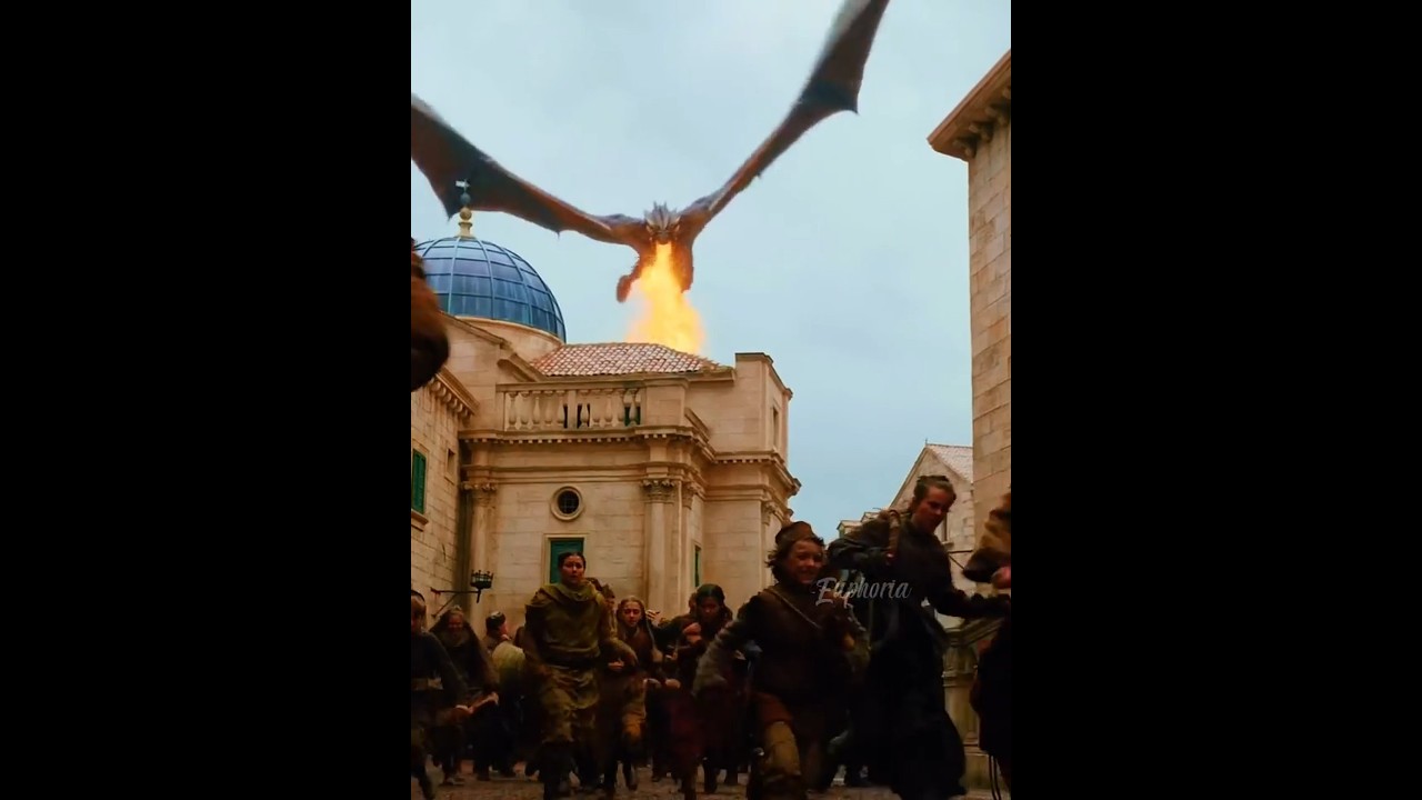 Daenerys Targaryen's Fiery Revenge🔥 Destroys King's Landing | House of the Dragon