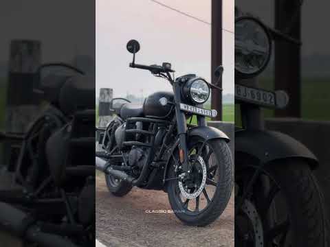 Classic 350 Stealth Black🔥 2025 | Royal Enfield ❤️New Model #bulletlover #royalenfield #classic350