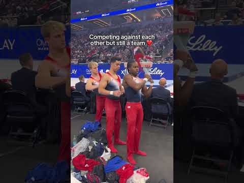 Gymnastics is a team sport 🥹🇺🇸 #olympics #olympicsport #gymnastics #gymnast #sports #gym #sport