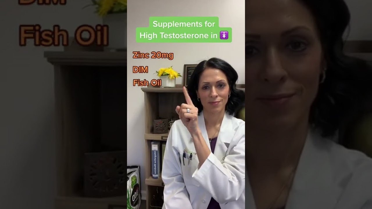 Supplements to Naturally Lower High Testosterone 💊