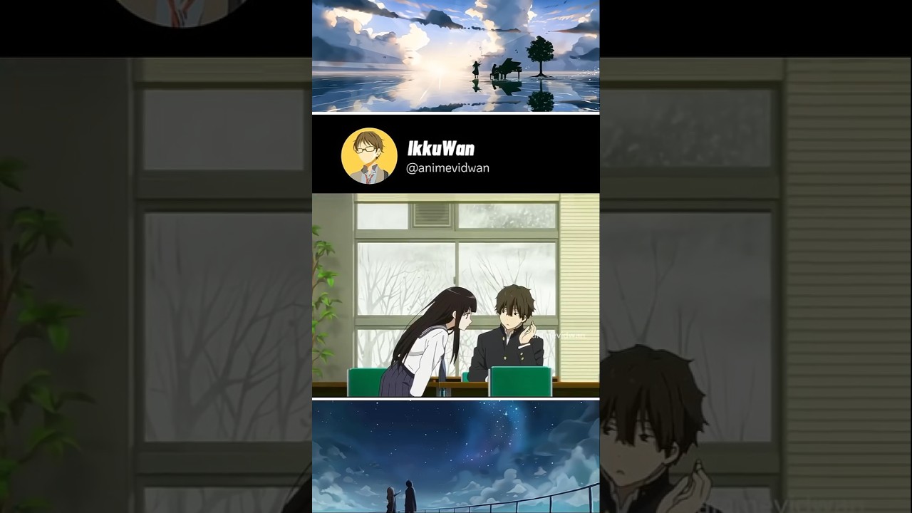 Hyouka Anime & 'We Don't Talk Anymore' Song | Must-Watch Fan Video 🎶