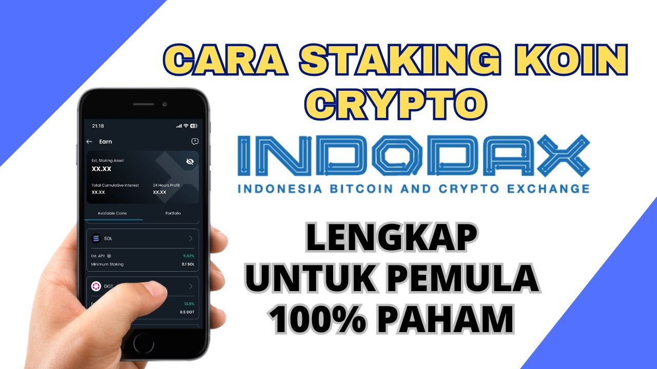 Panduan Lengkap Staking Crypto di Indodax untuk Pemula 🚀