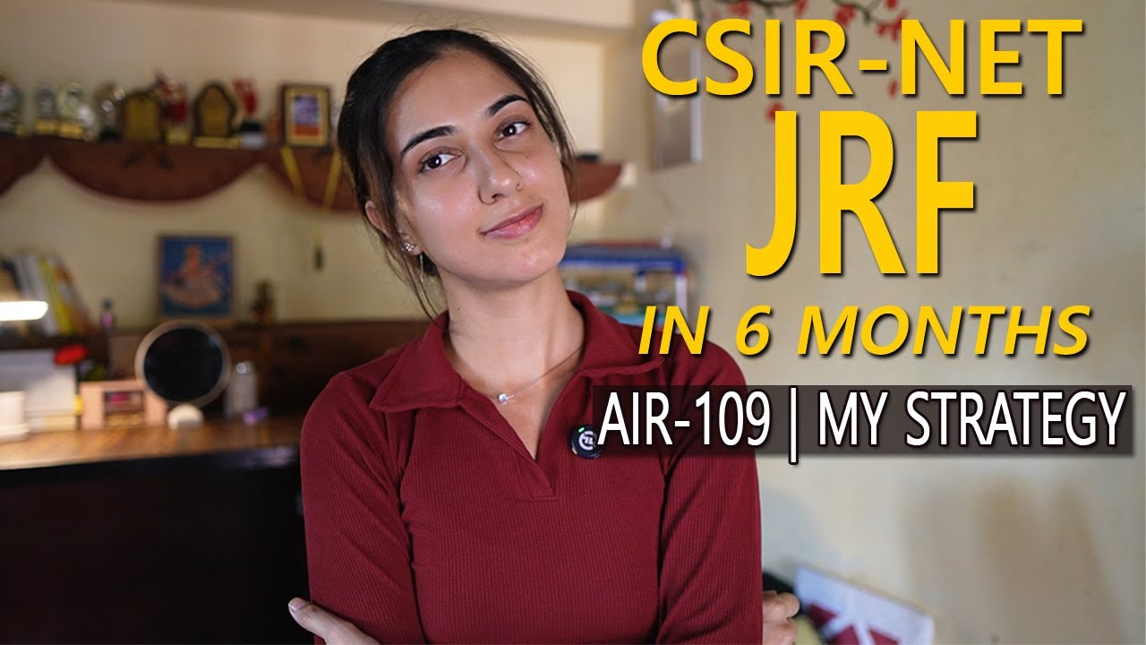 Cracked CSIR NET JRF Life Science in 6 Months | AIR 109