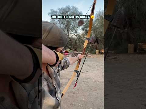 Recurve vs compound bow- which is more accurate? #bow #archery #compoundbow #recurvebow