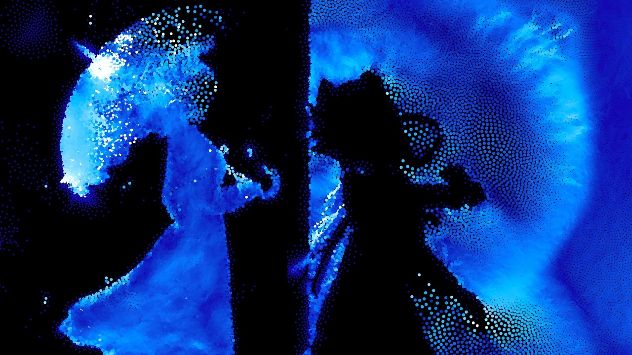 Bad Apple!! but it's a fluid simulation