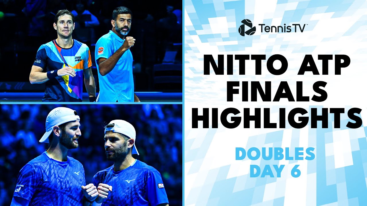 Arevalo/Pavic, Bolelli/Vavassori For Semi-Finals & More | Nitto ATP Finals Highlights Doubles Day 6