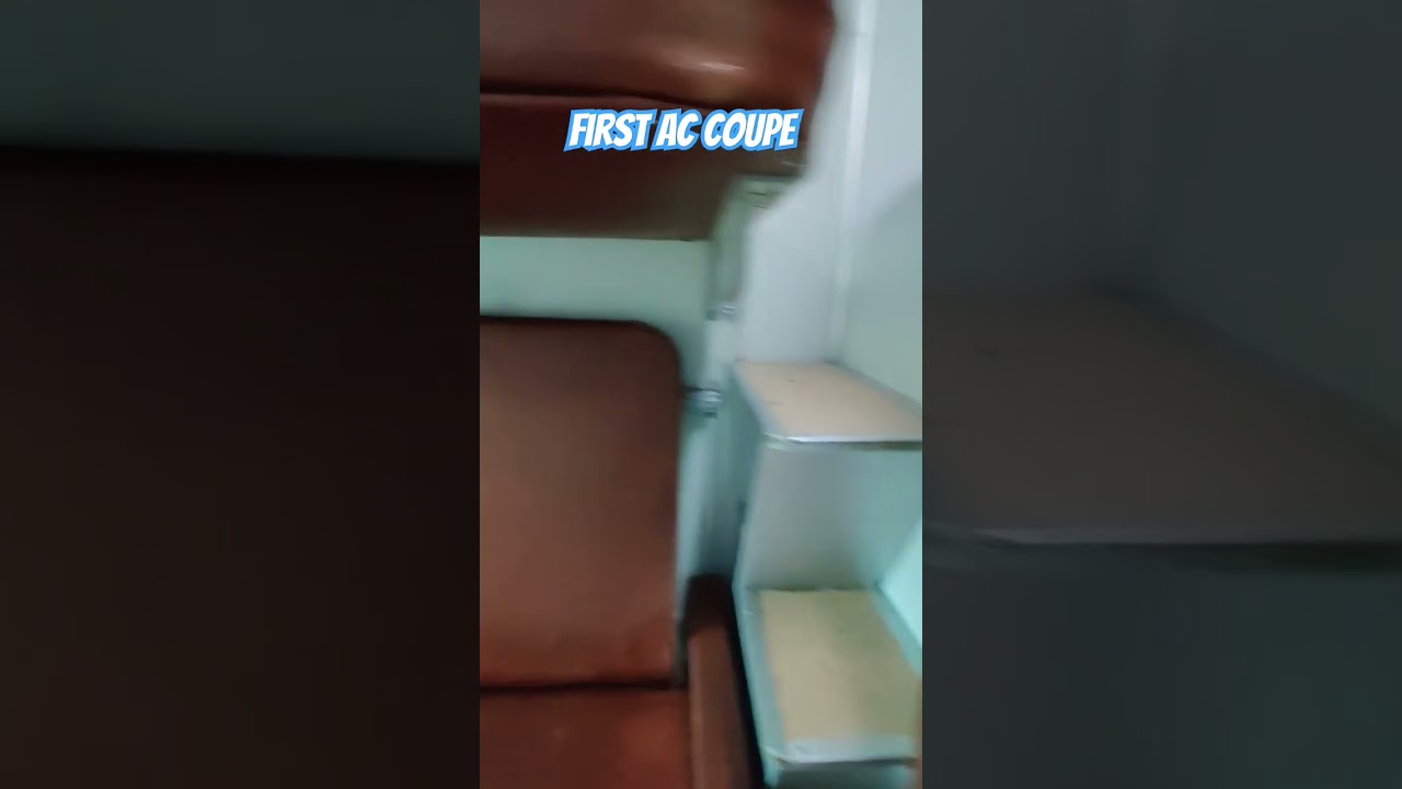 First AC Coupe on Bangalore-Gorakhpur Express 🚆