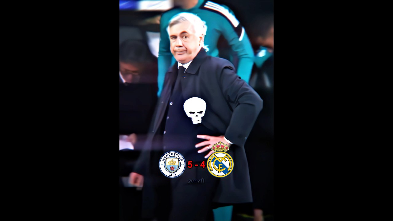 Real Madrid's Historic Comeback vs Man City ⚽