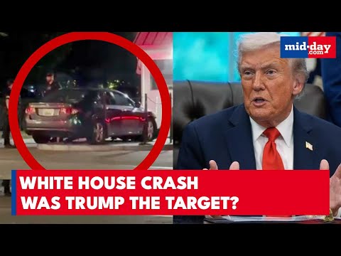 Trump UNDER ATTACK? Major Security Breach ROCKS White House, Car Rams Into Gate Amid No King Protest