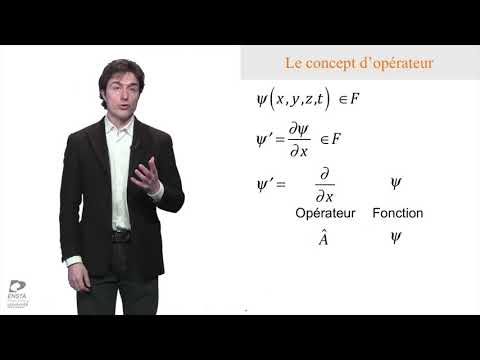 PRINCIPE DE SUPERPOSITION, ESPACE DES FONCTIONS D'ONDE, OPÉRATEURS ET COMMUTATEURS