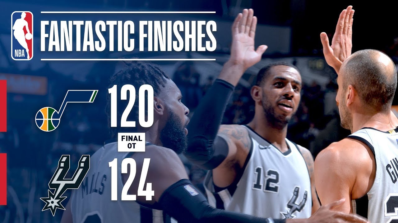 Down To The Final Minutes! Spurs vs Jazz