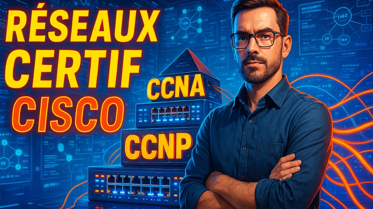 Certifications Cisco : CCENT, CCNA, CCNP 🔑