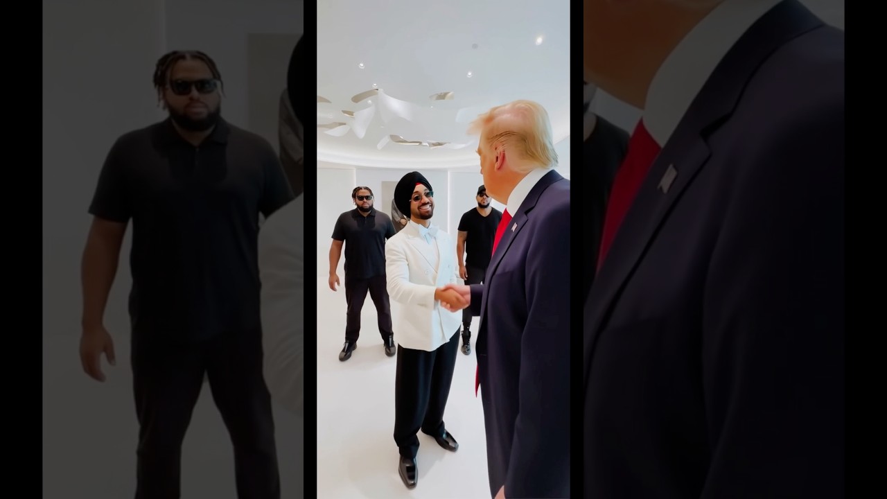 Punjabi Vibes Are Back! 🎶 | Diljit Dosanjh & Donald Trump Parody
