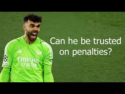 I found the last 19 penalties against David Raya...