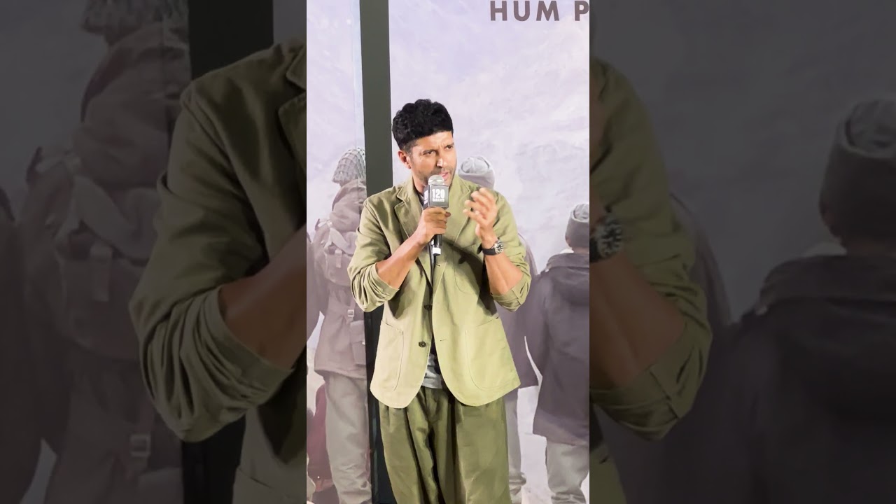 Farhan Akhtar Discusses Major Shaitan Singh Bhati at 120 Bahadur Teaser