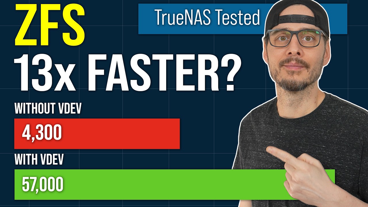 Boost ZFS Speed with Special VDEV in TrueNAS 🚀