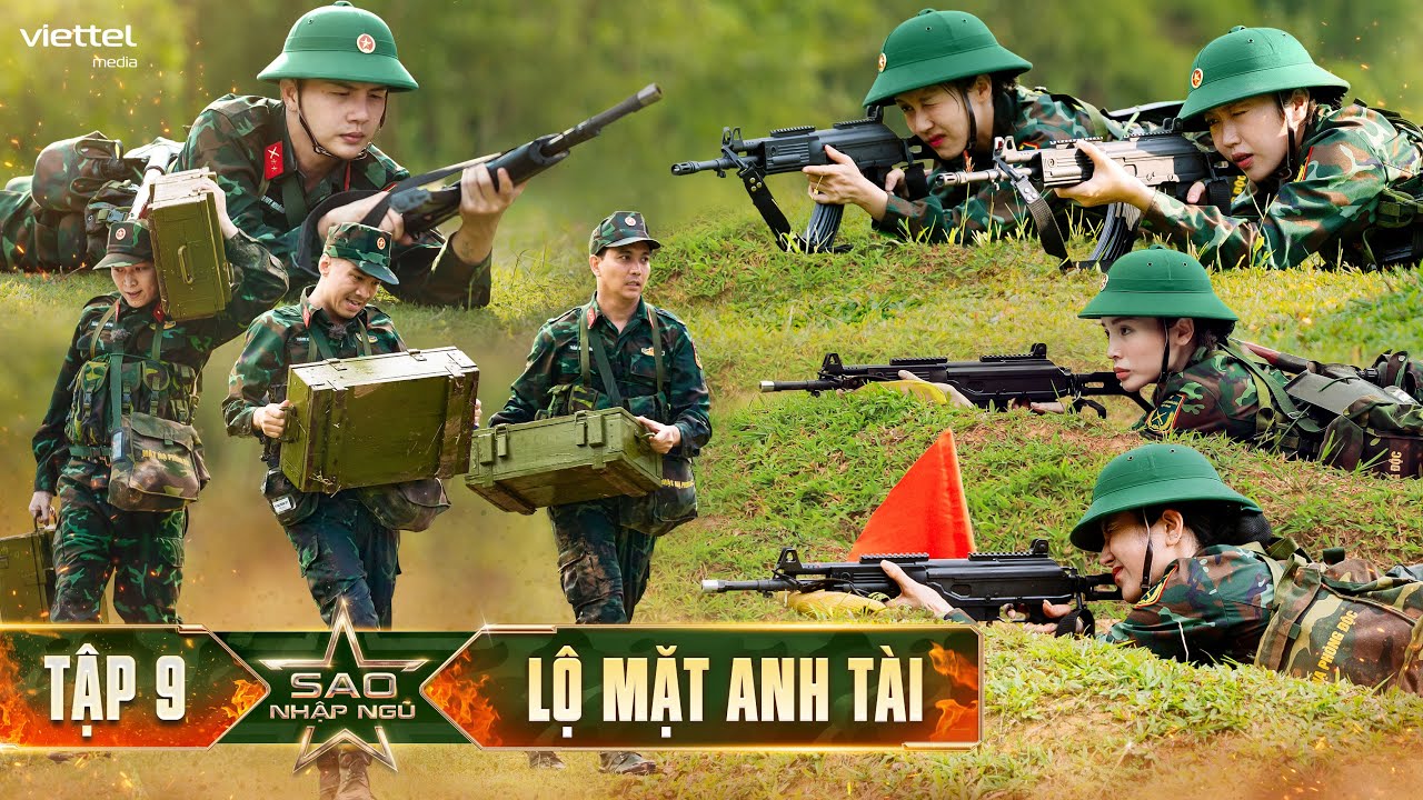 Sao Nhập Ngũ 2025 Tập 9: Đội Hình Chấn Động với 2 Chiến Sĩ Bắn Giỏi & Diệu Nhi Khóc Trong Sinh Nhật Hậu Hoàng 🎉