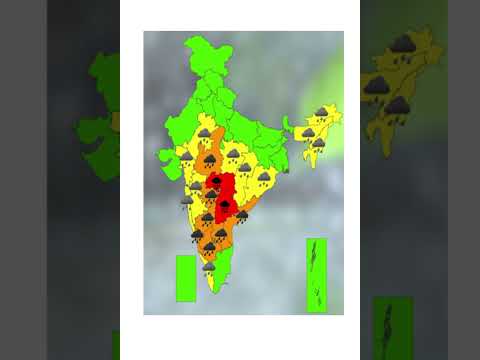 COLOR CODE OF WARNINGS ISSUED BY INDIA METEOROLOGICAL DEPARTMENT