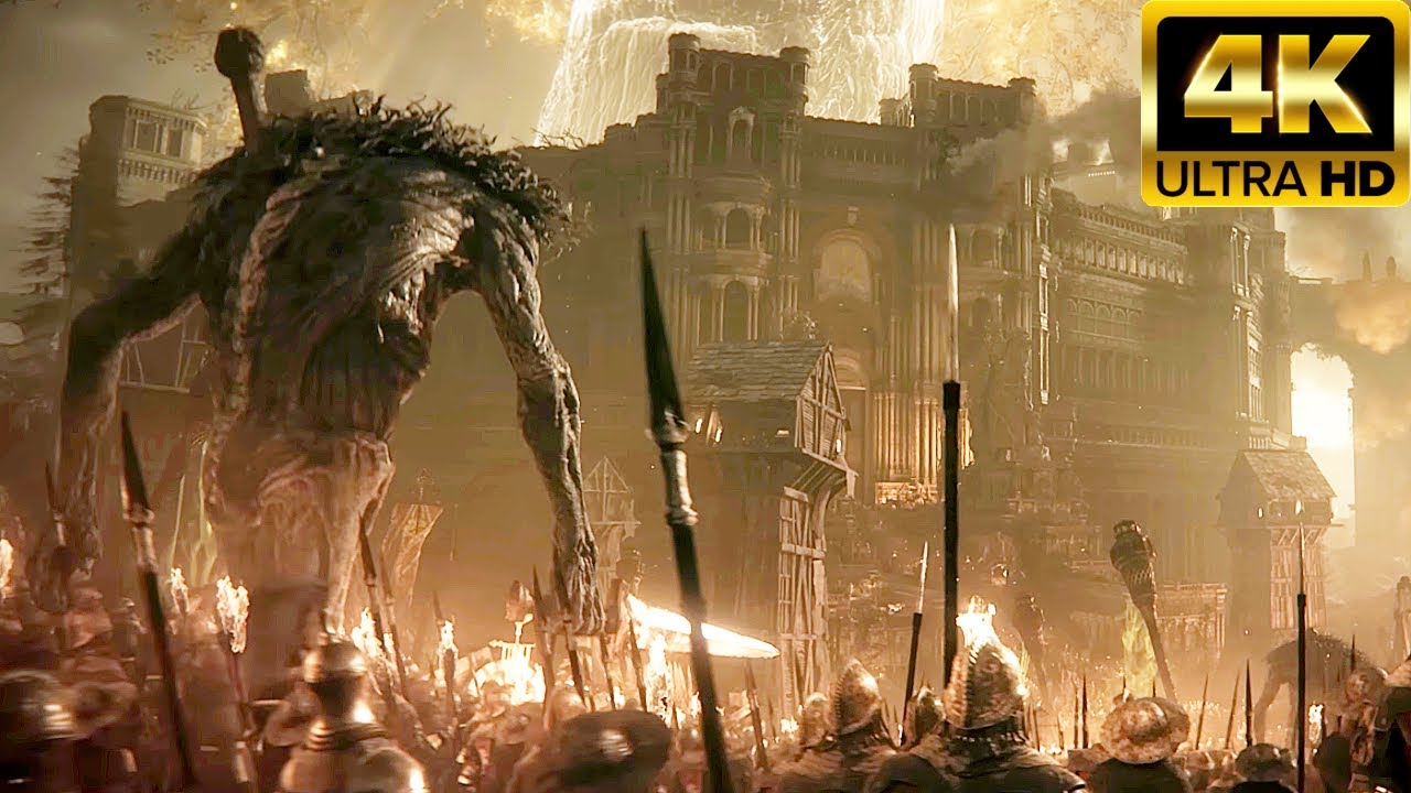 Elden Ring Titan Army Cinematic Battle (2024) 🎮