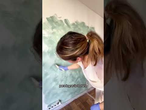 Cómo hacer efecto limewash. Decora facil con pinturas de Sodimac 🇺🇾 #diy #renovatucasa #limewash