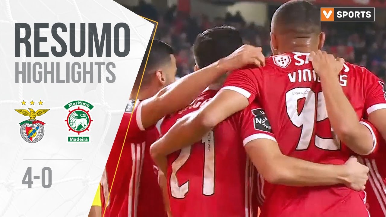 Benfica Dominates Marítimo 4-0 | Liga Portugal Highlights ⚽